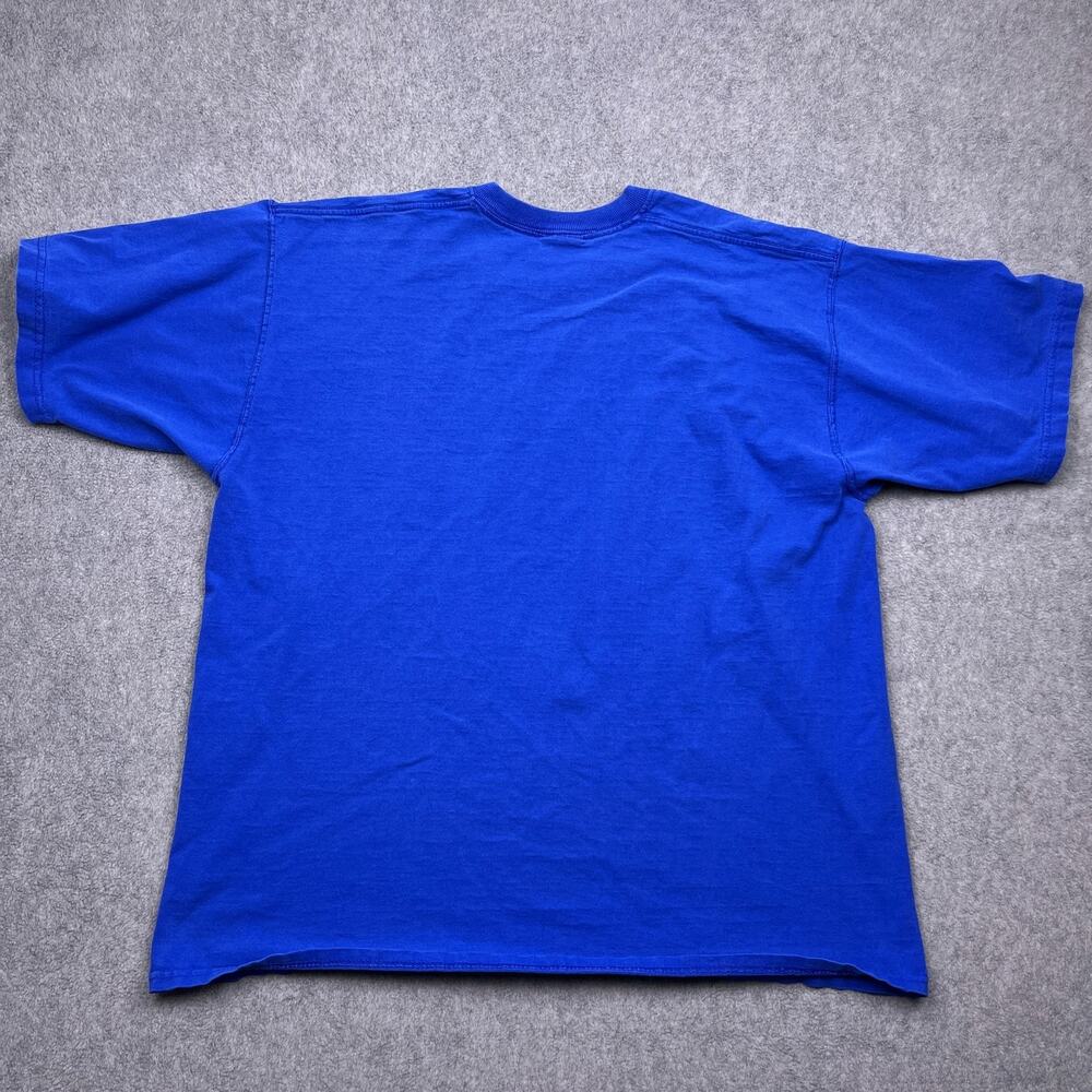 vtg pro player super bowl xxxiv champions st louis rams t-shirt blue xl - Picture 6 of 7